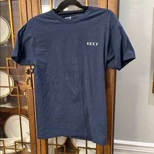 Reef Navy Short Sleeve Logo Tee